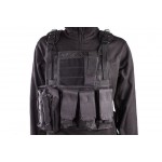 Жилет разгрузочный MOLLE Black (VT021B)