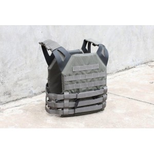 8FIELDS Lightweight Jump Plate Carrier with Pouch Set - BLACK