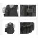 ACM Combat vest with releasable armour system - black