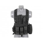 ACM Commando recon chest harness type vest - black