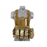 ACM Commando recon chest harness type vest - multicamo