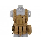 ACM Commando recon chest harness type vest - coyote