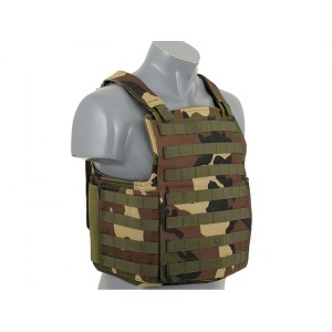 8 FIELDS Navy Seal Lightfighter Plate Carrier Vest - Woodland