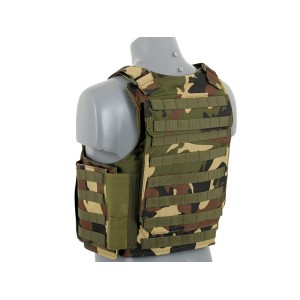 8 FIELDS Navy Seal Lightfighter Plate Carrier Vest - Woodland