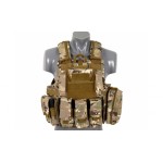 Combat vest with releasable armour system CIRAS мультикам