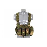 ACM Commando recon chest harness type vest - woodland