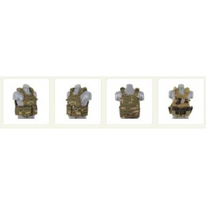8FIELDS MOLLE type ARMOR VEST - woodland