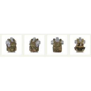 8FIELDS MOLLE type ARMOR VEST - woodland