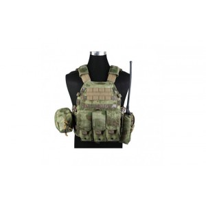 Разгрузочный жилет LBT6094A style Plate Carrier w 3 pouches/500D [ EmersonGear ]