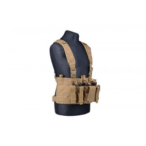 Scout Chest Rig Tactical Vest - Tan [GFT]