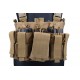 Scout Chest Rig Tactical Vest - Tan [GFT]