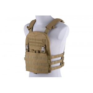 Plate Carrier w/ Removable Panel Tactical Vest OD,BK,CB,ATFG,MC [GFT]