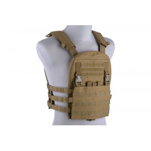 Plate Carrier w/ Removable Panel Tactical Vest OD,BK,CB,ATFG,MC [GFT]