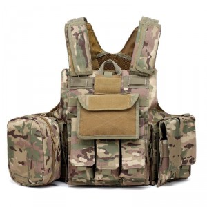 Combat vest with releasable armour system CIRAS мультикам