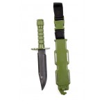Штык-нож M9 резиновый на М серию Green