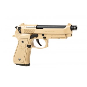 Страйкбольный пистолет G&G BERETTA GPM92 Desert Tan, металл, GAS-GPM-92F-DBB-ECM