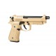 Страйкбольный пистолет G&G BERETTA GPM92 Desert Tan, металл, GAS-GPM-92F-DBB-ECM