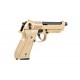 Страйкбольный пистолет G&G BERETTA GPM92 Desert Tan, металл, GAS-GPM-92F-DBB-ECM