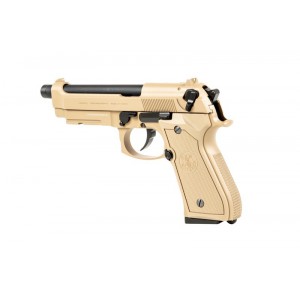 Страйкбольный пистолет G&G BERETTA GPM92 Desert Tan, металл, GAS-GPM-92F-DBB-ECM