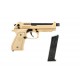 Страйкбольный пистолет G&G BERETTA GPM92 Desert Tan, металл, GAS-GPM-92F-DBB-ECM