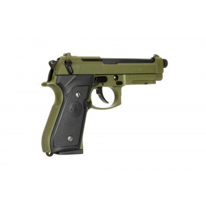 Страйкбольный пистолет G&G BERETTA GPM92 Hunter Green, металл, GAS-GPM-92F-GBB-ECM