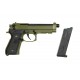 Страйкбольный пистолет G&G BERETTA GPM92 Hunter Green, металл, GAS-GPM-92F-GBB-ECM