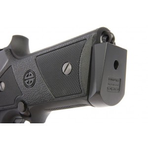 Страйкбольный пистолет G&G BERETTA GPM9 Mk3 (EU), пластик, GAS-GPM-9A3-BBB-ECM