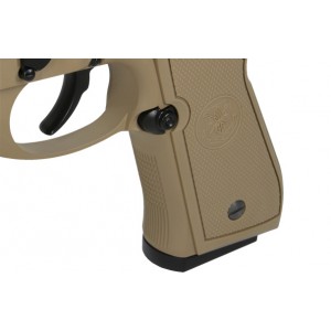 Страйкбольный пистолет G&G BERETTA GPM92 Desert Tan, металл, GAS-GPM-92F-DBB-ECM