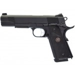 KJ Works Модель пистолета Colt M1911 MEU, черный, металл, грин газ KP-07.GAS