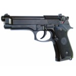 Страйкбольный пистолет Beretta M9, Gas, черный, металл (KJW)