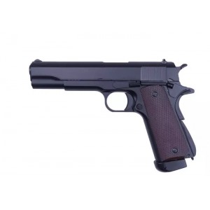 Страйкбольный пистолет KP-1911 CO2 металл, блоубэк 1911.CO2 Black [ KJW ]