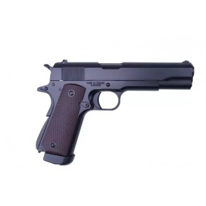 Страйкбольный пистолет KP-1911 CO2 металл, блоубэк 1911.CO2 Black [ KJW ]