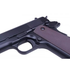 Страйкбольный пистолет KP-1911 CO2 металл, блоубэк 1911.CO2 Black [ KJW ]