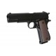 Страйкбольный пистолет Colt 1911, CO2, чёрный, металл (KJW)