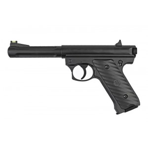 Страйкбольный пистолет Ruger MK2, CO2, черный (KJW)