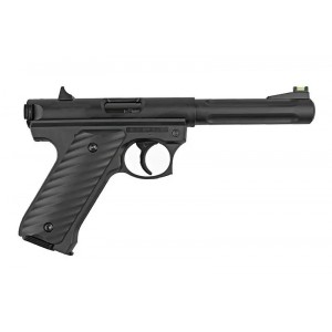 Страйкбольный пистолет Ruger MK2, CO2, черный (KJW)