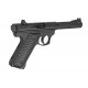 Страйкбольный пистолет Ruger MK2, CO2, черный (KJW)