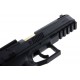 Страйкбольный пистолет KJW CZ P-09 Black GBB, черный, металл, CO2, модель P-09-OR.CO2