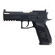 Страйкбольный пистолет KJW CZ P-09 Black GBB, черный, металл, CO2, модель P-09-OR.CO2