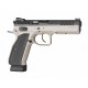 Страйкбольный пистолет KJW CZ SHADOW 2 Urban Grey GBB, черный, металл, модель SHADOW2-UG.GAS