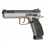 Страйкбольный пистолет KJW CZ SHADOW 2 Urban Grey GBB, черный, металл, модель SHADOW2-UG.CO2