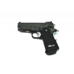 WE модель пистолета Hi-Capa 3.8 D-version Black GBB