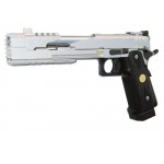 WE Модель пистолета Hi-CAPA 7' DRAGON Type B со стеклобитом, металл, хром