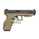 WE Модель пистолета GLOCK 26C, металл, TAN