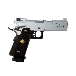 WE Модель пистолета Hi-CAPA DRAGON Type B, металл, хром