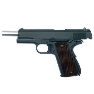 WE Модель пистолета M1911 A1,  металл (2 магазина в комплекте)