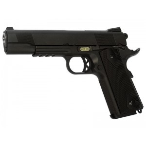 WE Модель пистолета M1911 B, tactical, металл 