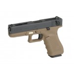 WE Модель пистолета  Glock 18C Full Auto, Gen. 4, металл, койот