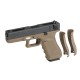 WE Модель пистолета  Glock 18C Full Auto, Gen. 4, металл, койот WE-G002B-TAN