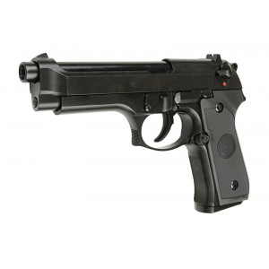 Страйкбольный пистолет WE M92 v.2 pistol replica (LED Box) - black